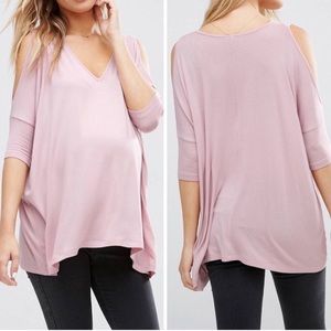 Cold shoulder maternity top by ASOS